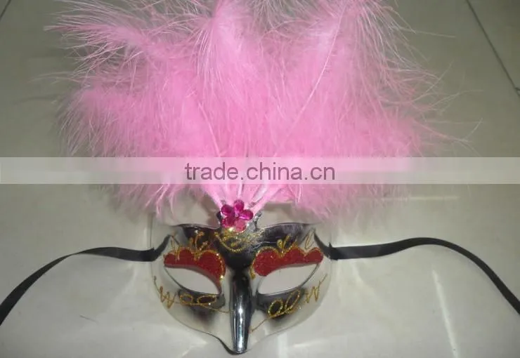 Unique Customized Feather Party Mask Holiday Party Mask