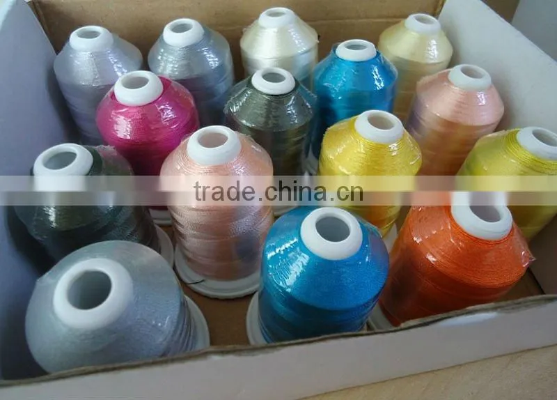 61 colors polyester thread