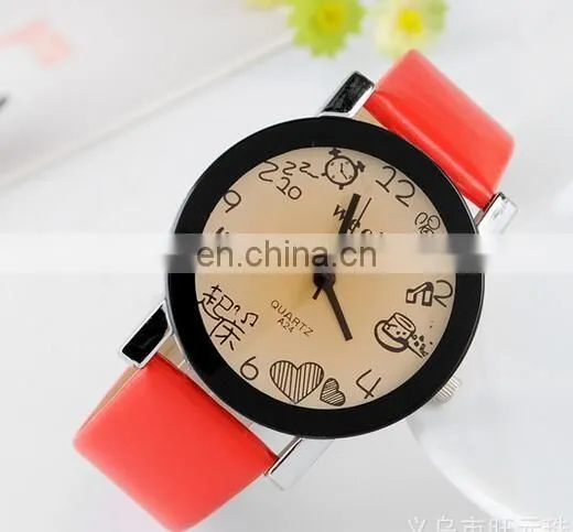 Creative Personality Minimalist Leather Normal Watch Men And Women Couple Watch Smart Electronics Casual Watches