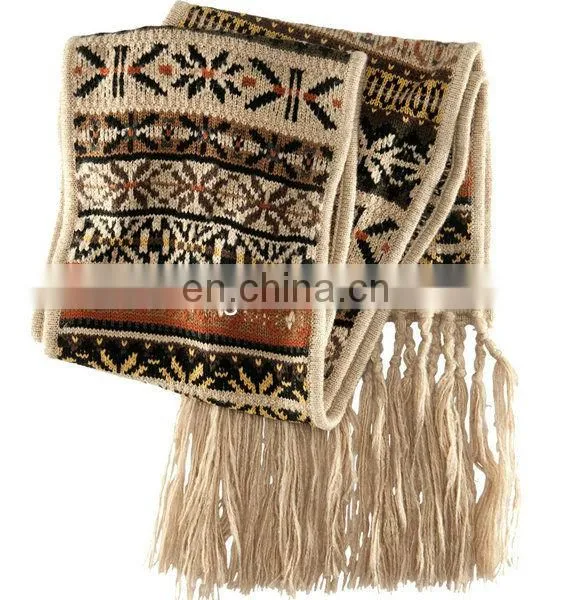 New Fashion Jacquard Knitting Scarf