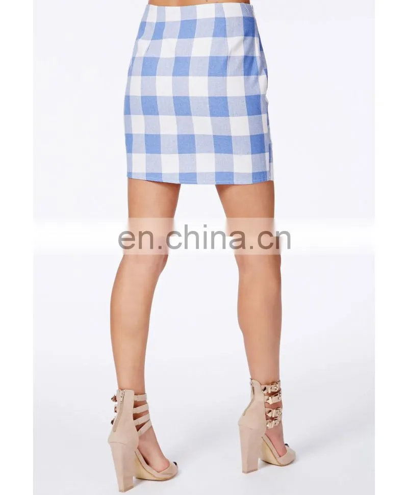 High quality cheap price women latest skirt and blouse