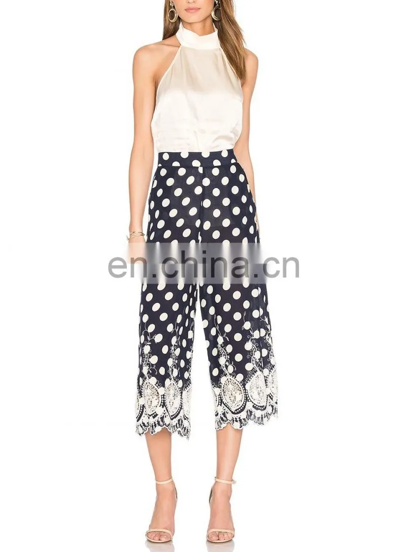 Best selling high waist lace pants