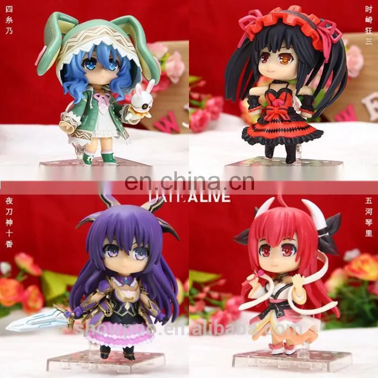 Wholesale Toy From China Date A Live Figure Collectibles Set of 4pcs
