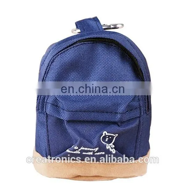 CR Hot selling Girl cheap coin wallet mini key holder backpack