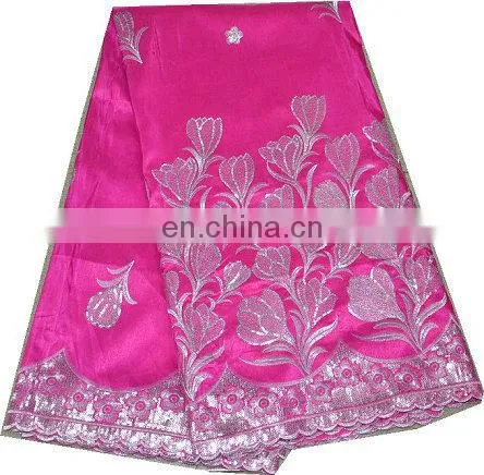 hot sell fashion silk lace geoger lace for evening dress(PG14016)