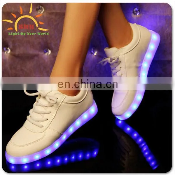 2016 New Gift Item LED Shoes Gift For Dancer Night LED Lights for Shoes Adult LED 8Color LED Light Shoes