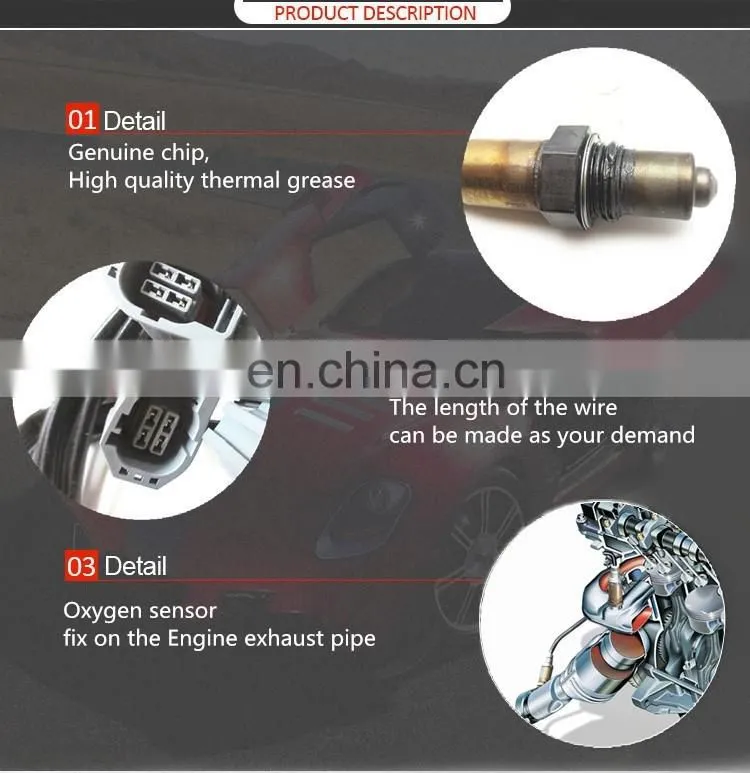 Auto Engine Parts Upstream Oxygen Sensor 36531-RCA-A01
