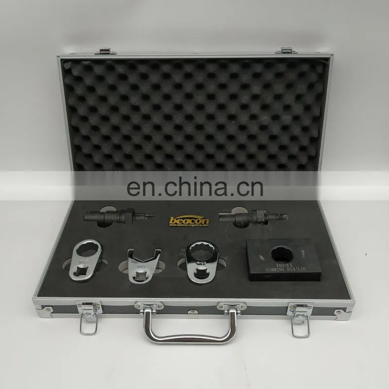 Beacon fuel injector adapter common rail injector nozzle disassembly tool