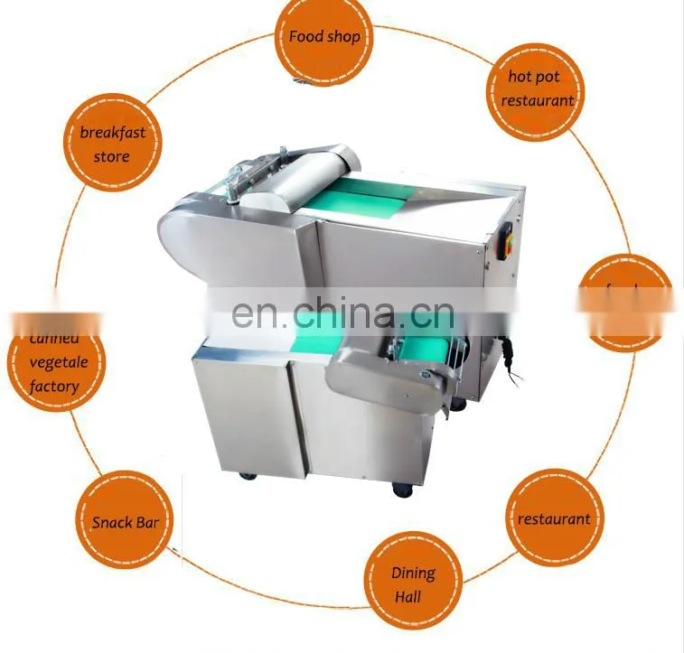YQC-660 220v 750w green onion chopper onion chopper industrial onion chopper machine good quality and factory price