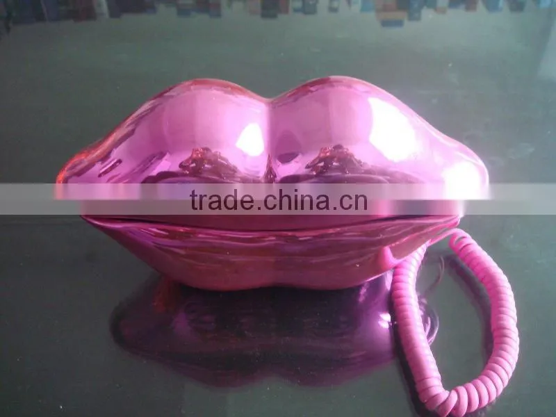 Cartoon Sex Lip Shape Telephone For Children