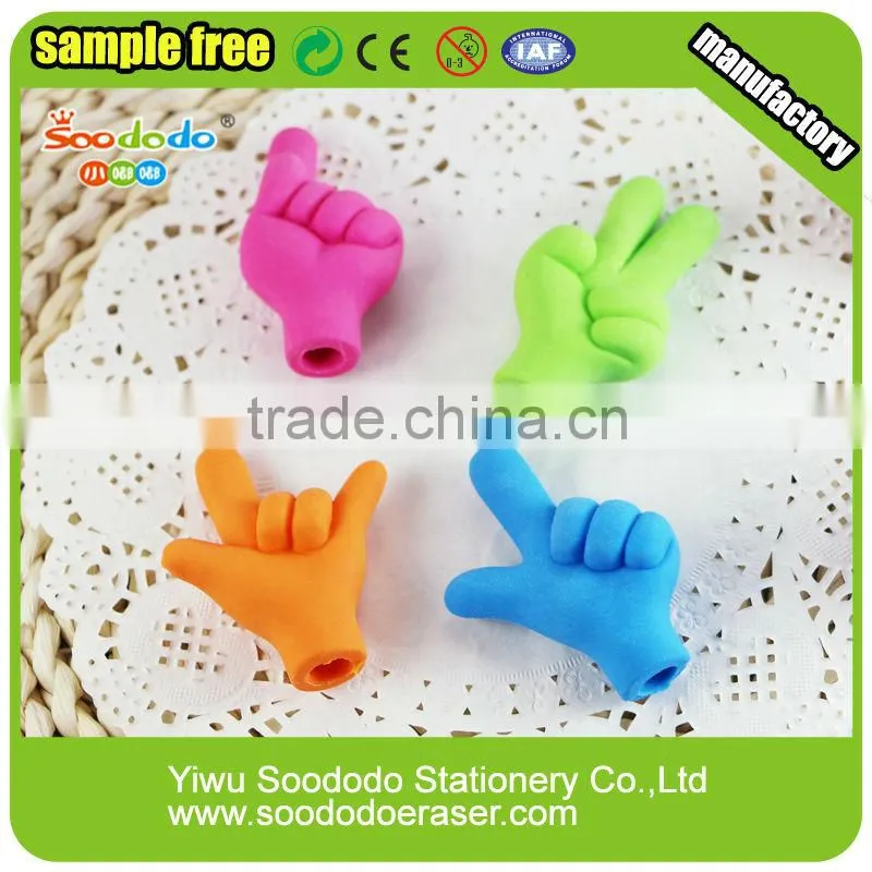 finger shaped erasers