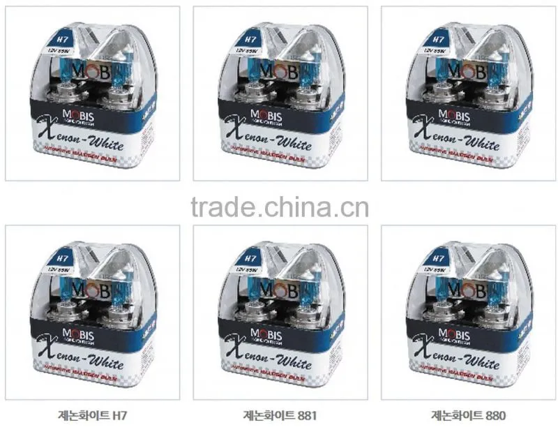 HYUNDAI MOBIS HALOGEN BULB, HID, FUSE, CHEMICAL KOREAN AUTO SPARE PARTS