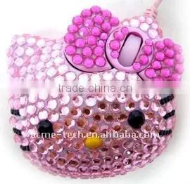 Fashion and lovely pink wireless mouse