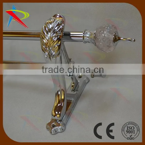 Home of luxury style decotation curtain rods/poles