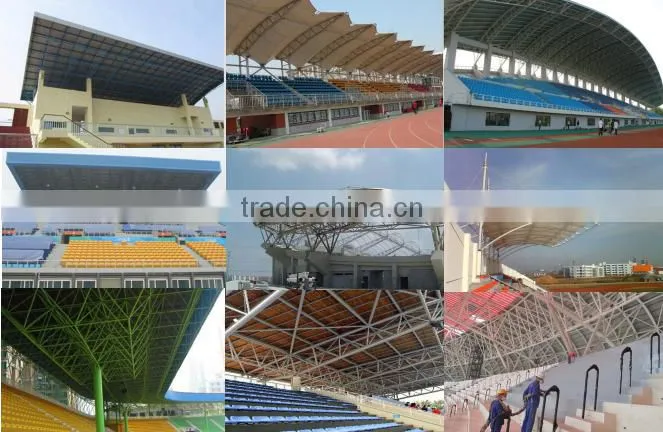Indoor steel structure bleacher