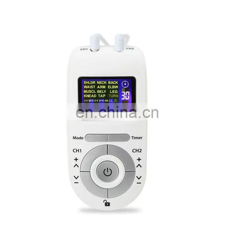 tens unit massager 12 Modes Pain Relief Pulse Massage EMS abs Muscle Stimulation tens period pain