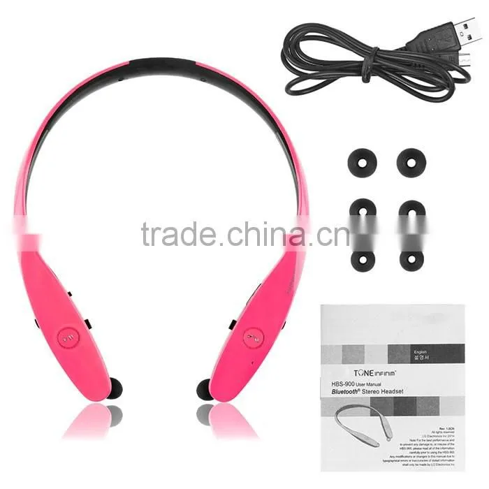 2016 Factory price HBS900 bluetooth sport headphone, sport headphones with microphone, can OEM