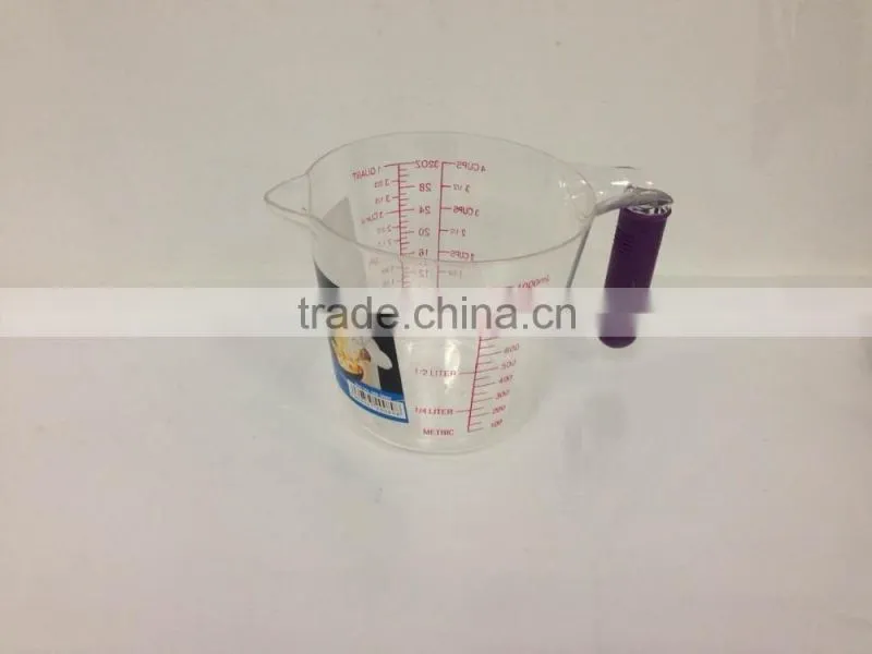 1000ml Kitchen Plastic Measuring Cup With Handle