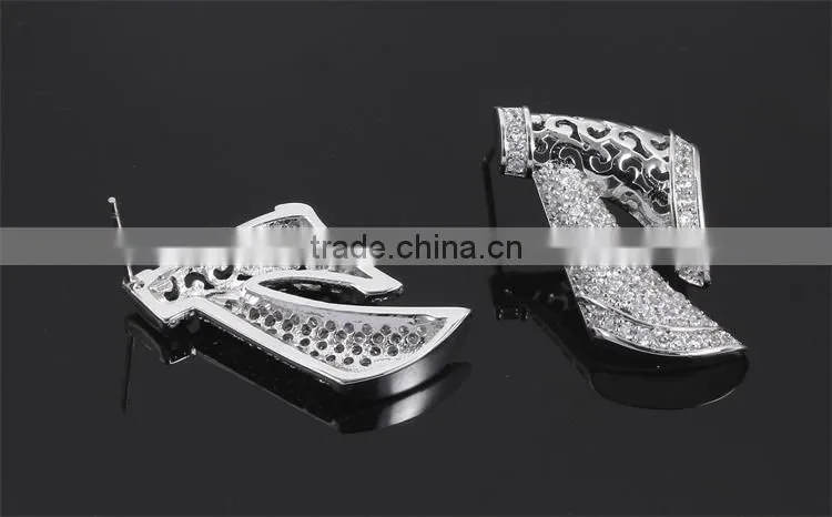 Newest Design Ladies Cubic Zirconia Pendant Classic Banquet Dressed Jewelry Set