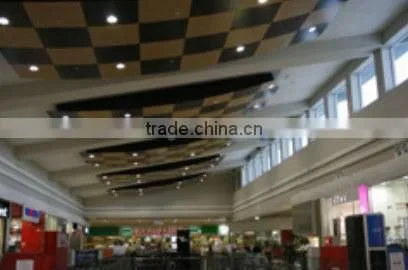 Wood Wool Wall Panel for Shopping Mall
