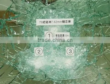 Bulletproof glass for sale/Bullet-proof glass /ballistic resistant glass