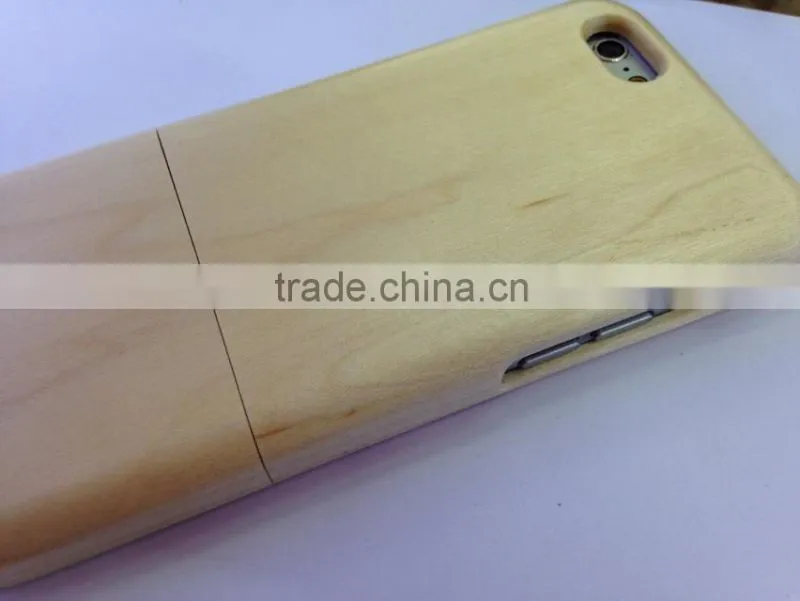 For Apple iphone 6 plus 5.5" wood Case , Bamboo case