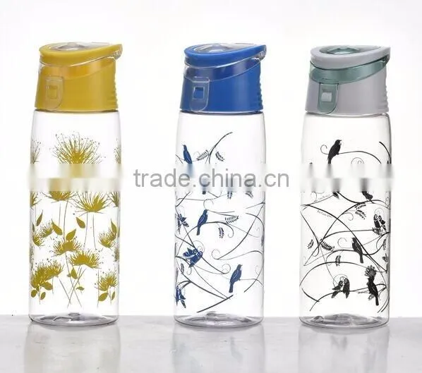 New style leak proof water bottle with fruit infuser