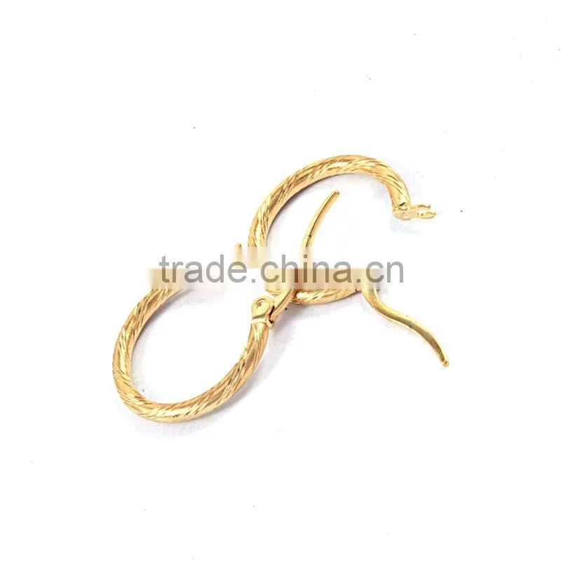 gold plated jewelry cheap price stainless steel jewelry earrings