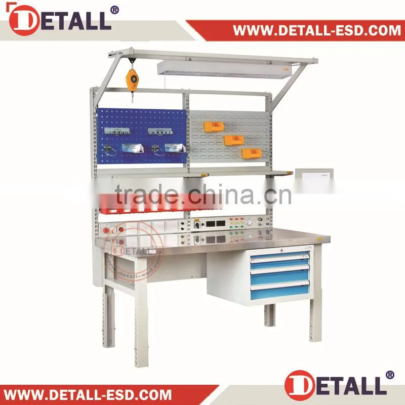Factory modular stainless steel workbench with ISO9001 (Detall)