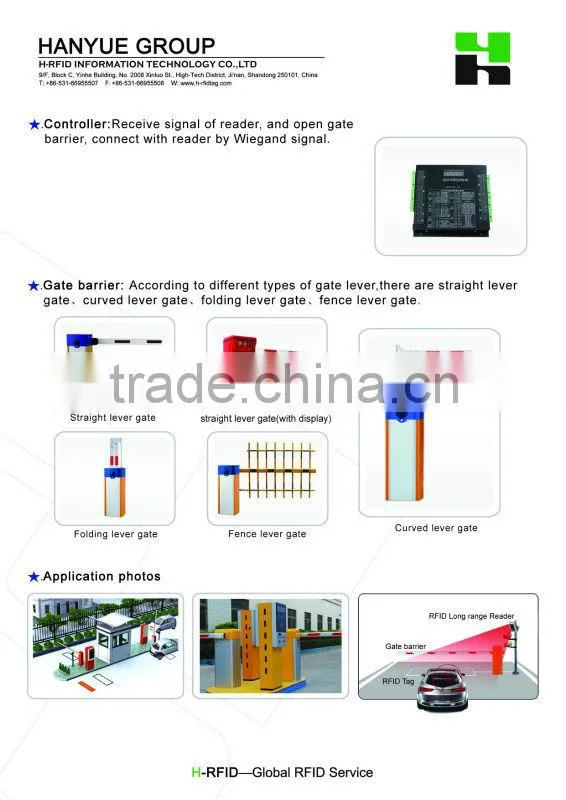 RFID vehicle management for vehicle management with hardware and software from professional designer