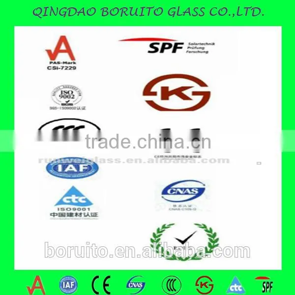 Good quality wholesale 4mm-9mm tempered glass for decorative