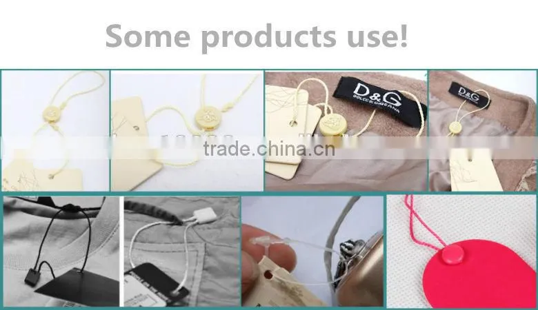 Hot sale China fashion garment plastic hang tag custom logo seal