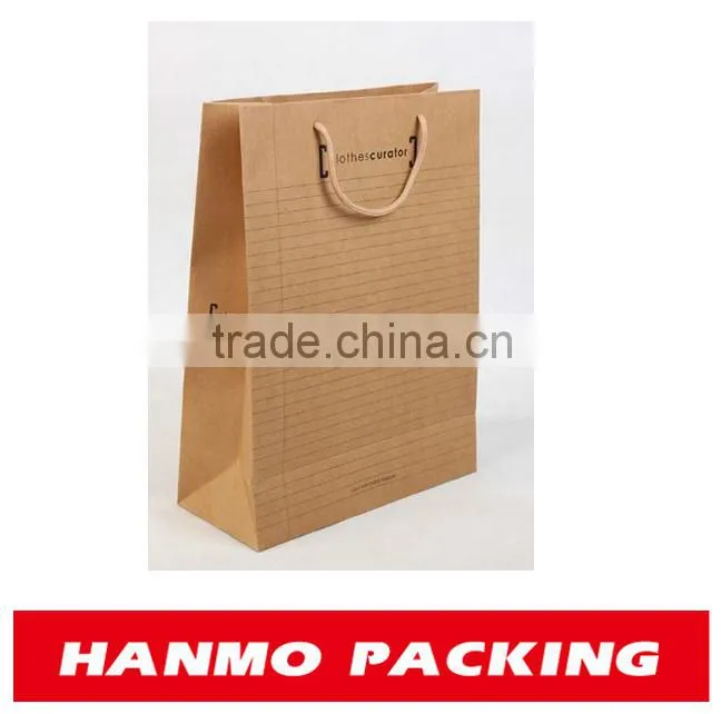 Printed kraft paper bag custom made order factory wholesale