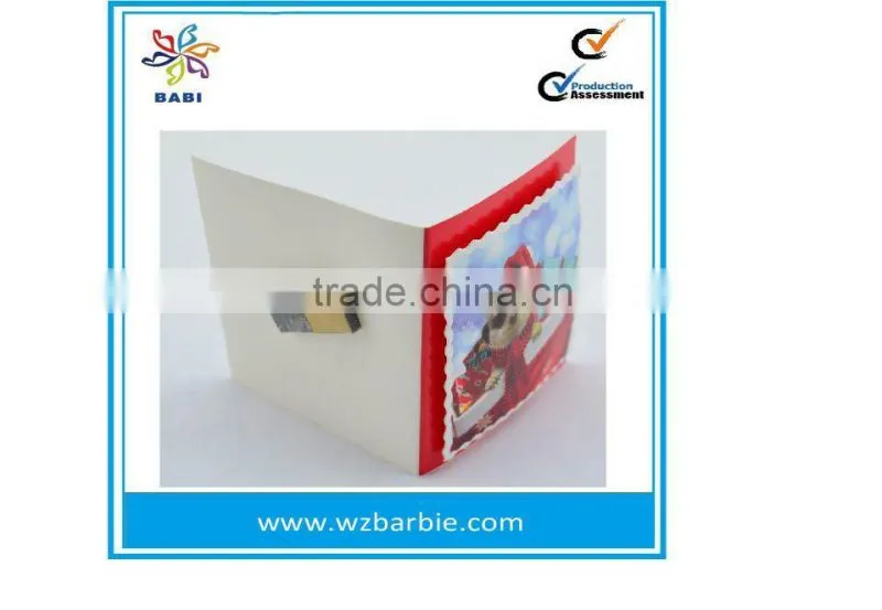 2015 Merry Christmas 3D gift tags hand-creafted card