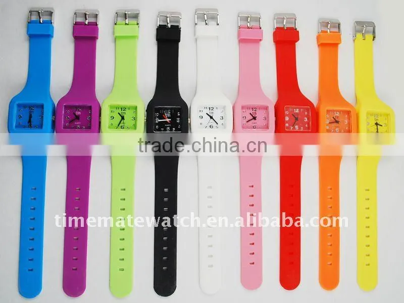 Practical silicone watch silicone watch band