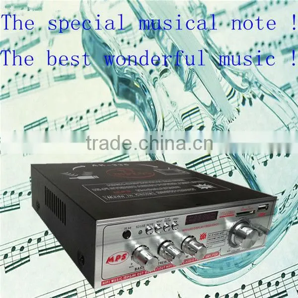 front panel amplifier wholesaler YT-336 LED/MP5