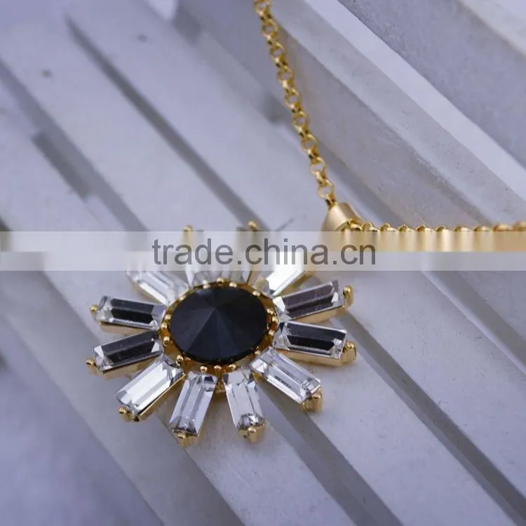 Cheap Wholesale Alibaba Manufacturers,Gold Jewellery Hot Sale In US Sunflower Jewelry Sets