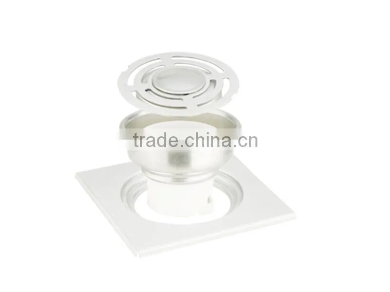 326 Square water seal stainless steel floor drain