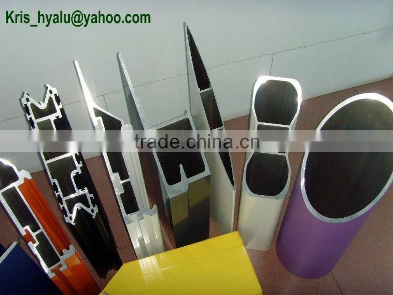 powder coating aluminum extrusions