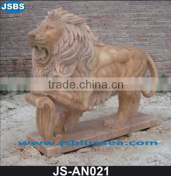 Black Lion Statue, Marble Lion JS-AN039Y More patterns for chosing!