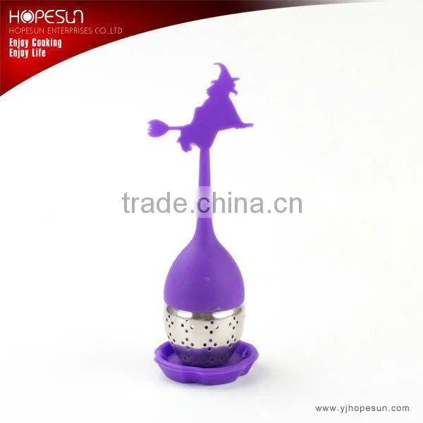 Santa shape handle tea infuser