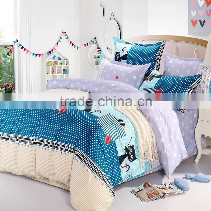 China 100%cotton Bedding Duvet Cover Bed Comforter Set