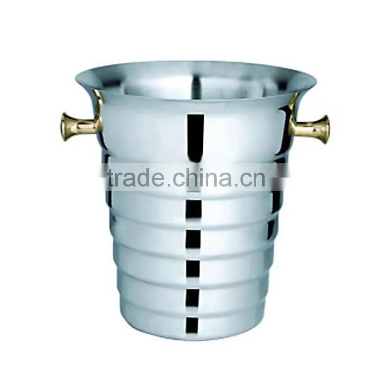 bussiness gift promotional stainless steel ice bucket wine ice bucket