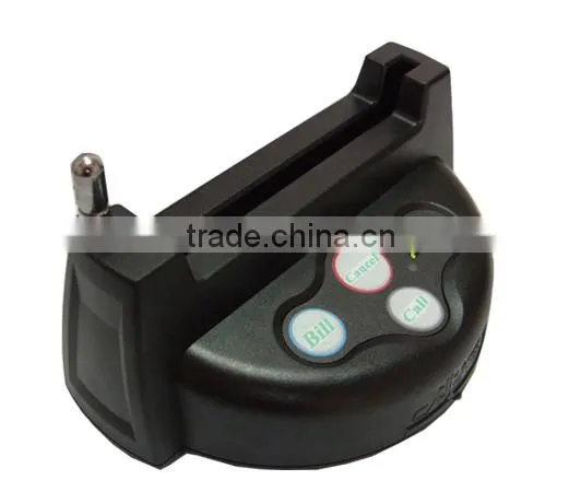 Wireless Table Bell System Factory Black Restaurant Buzzer Cafe Shop Menu-Holder Paging Table Calling Button With Best Price