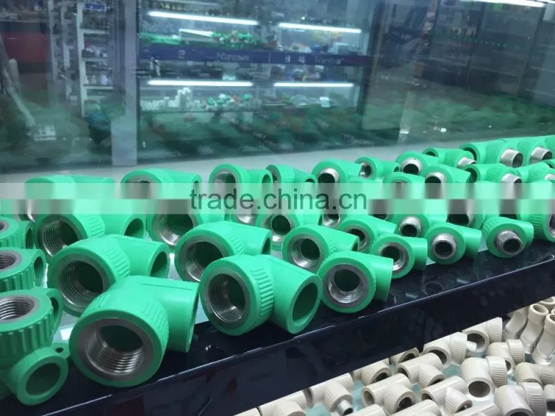 PPR pipe fittings equal tee/plastic water pipe tee/hot sale cheap price ppr tee/ppr barred y type reducing tee