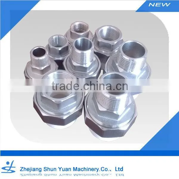 Stainless steel hose fitting,male,quick,female coupler,first union automatic watering system