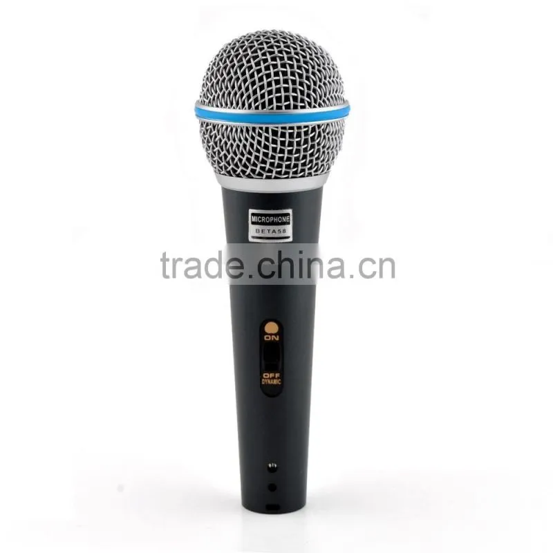 New 2015 Best sound heavy bass wired stereo microphone from China factory