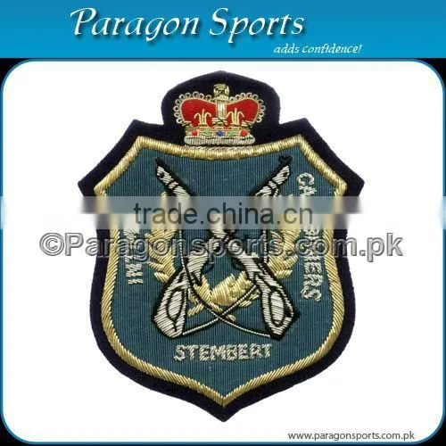 Bullion Badges Hand Embroidered Bullion Military Badges