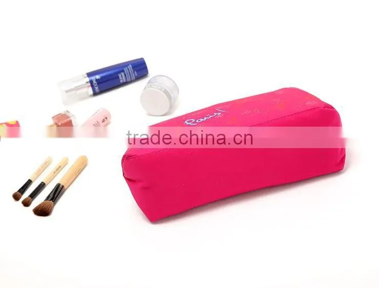 Popular Polyester Small Cosmetic bags with Compartments