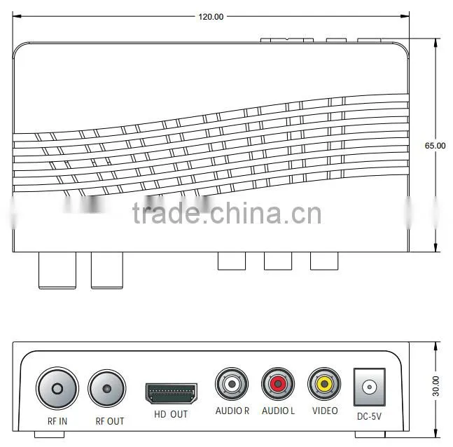 2016 4K DVB T2 factory price good quality auto biss receiver/ /mini dvb t2 receiver/HD set top box